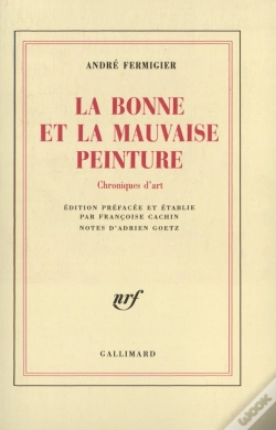 Capa do artigo La Bonne Et La Mauvaise Peinture ; Chroniques D'Art