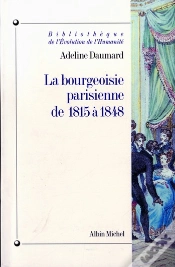 Capa do artigo La Bourgeoisie Parisienne De 1815 À 1848