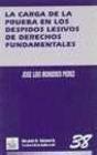 La Carga De La Prueba En Los Despidos Lesivos De Derechos Fundamentales - Preview