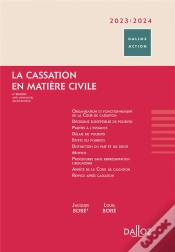 Capa do artigo La Cassation En Matiere Civile 2023/2024. 6e Ed.