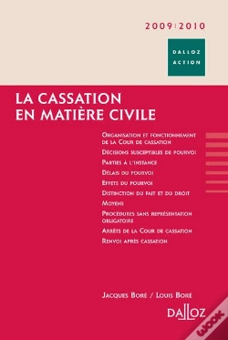 Capa do artigo La Cassation En Matière Civile (Édition 2009/2010)