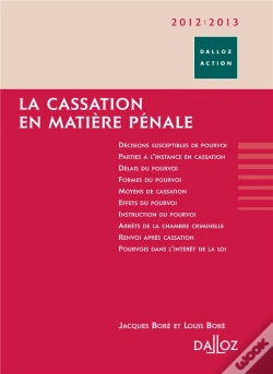 Capa do artigo La Cassation Matière Penale (Édition 2011/2012)