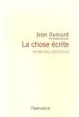 La Chose Écrite - Preview