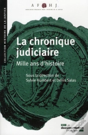 Capa do artigo La Chronique Judiciaire Du Moyen Âge À Nos Jours