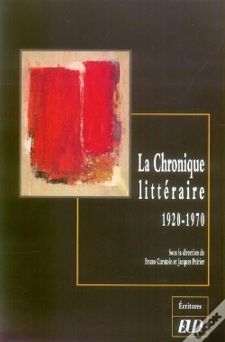 Capa do artigo La Chronique Litteraire. 1920-1970