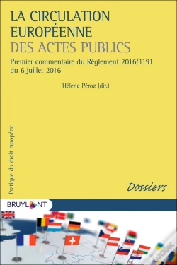 Capa do artigo La Circulation Européenne Des Actes Publics