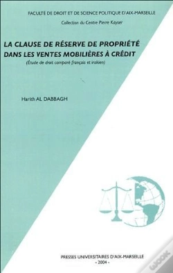 Capa do artigo La Clause De Reserve De Propriete Dans Les Ventes Mobilieres A Credit