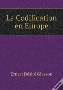 Capa do artigo La Codification En Europe