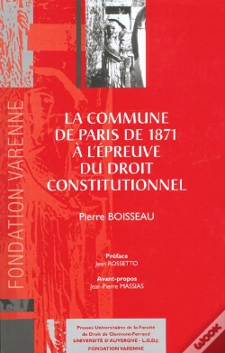 Capa do artigo La Commune De Paris A L'Epreuve Du Droit Constitutionnel
