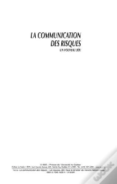 La Communication Des Risques ; Un Nouveau Défi