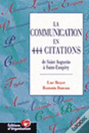 Capa do artigo La Communication En 444 Citations