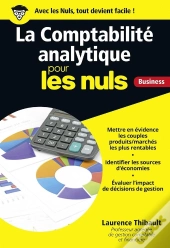La Comptabilite Analythique Poche Pour Les Nuls