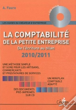 Capa do artigo La Comptabilité De La Petite Entreprise ; De L'Écriture Au Bilan (Édition 2010/2011)