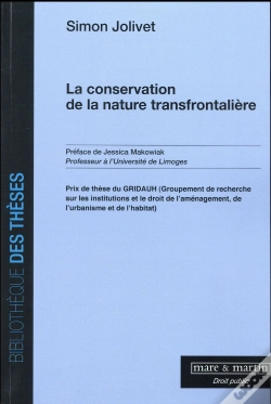 Capa do artigo La Conservation De La Nature Transfrontalière