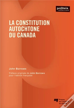 Capa do artigo La Constitution Autochtone Du Canada