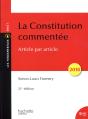 La Constitution Commentee 2018 - Preview