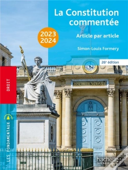 Capa do artigo La Constitution Commentée Article Par Article (Édition 2023/2024)