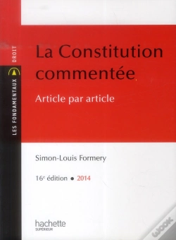 Capa do artigo La Constitution Commentée Article Par Article