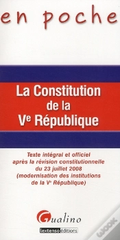 Capa do artigo La Constitution De La V République