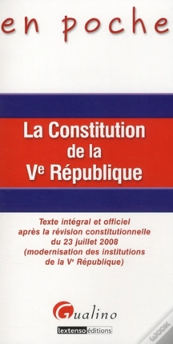 Capa do artigo La Constitution De La V République