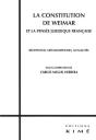 La Constitution De Weimar Et La Pensée Juridique Française - Preview