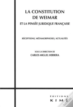 Capa do artigo La Constitution De Weimar Et La Pensée Juridique Française