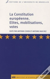 Capa do artigo La Constitution Européenne ; Élites, Mobilisations, Votes
