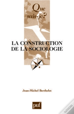 Capa do artigo La Construction De La Sociologie