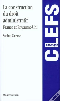 Capa do artigo La Construction Du Droit Administratif ; France Grande-Bretagne