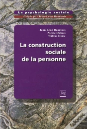 Capa do artigo La Construction Sociale De La Personne T.4