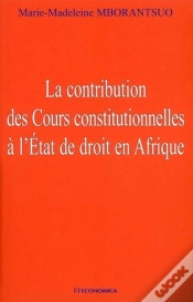 Capa do artigo La Contribution Des Cours Constitutionnelles A L