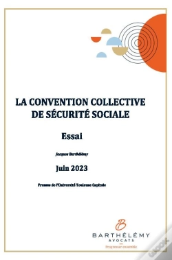 Capa do artigo La Convention Collective De Securite Sociale - Essai