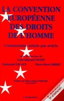 La Convention Européenne Des Droits De L'Homme ; Commentaire Article Par Article