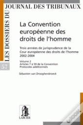 La Convention Européenne Des Droits De L'Homme