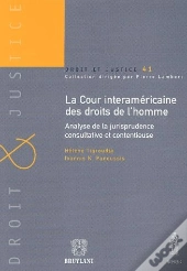 La Cour Interaméricaine Des Droits De L'Homme ; Analyse De La Jurisprudence Consultative Et Contentieuse