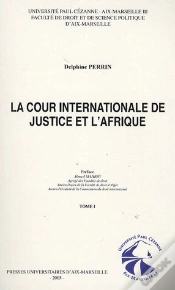 Capa do artigo La Cour Internationale De Justice Et L