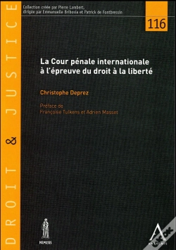 Capa do artigo La Cour Pénale Internationale À L'Épreuve Du Droit À La Liberté