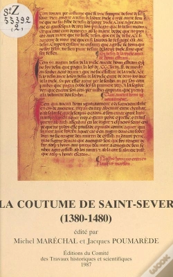 Capa do artigo La Coutume De Saint Sever 1380 1480 Memoire