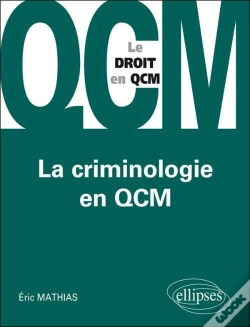Capa do artigo La Criminologie En Qcm