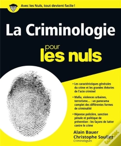 Capa do artigo La Criminologie Pour Les Nuls