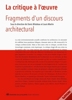 Capa do artigo La Critique À L'Oeuvre : Fragment D'Un Discours