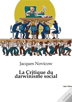 Capa do artigo La Critique Du Darwinisme Social