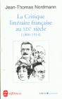 La Critique Litteraire Francaise Du Xix Siecle - Preview