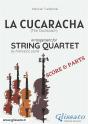 La Cucaracha - String Quartet Score & Parts - Preview