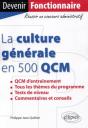 La Culture Générale En 500 Qcm ; Catégorie B & C - Preview