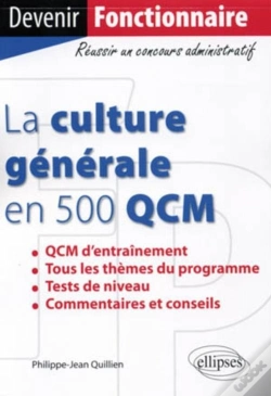 Capa do artigo La Culture Générale En 500 Qcm ; Catégorie B & C