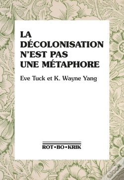 Capa do artigo La Décolonisation N'Est Pas Une Métaphore