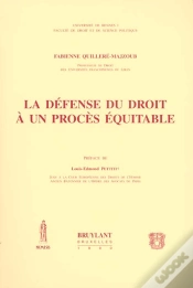 Capa do artigo La Defense Du Droit A Un Proces Equitable