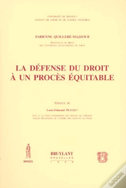 Capa do artigo La Defense Du Droit A Un Proces Equitable