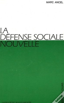 Capa do artigo La Defense Sociale Nouvelle ; 3e Edition